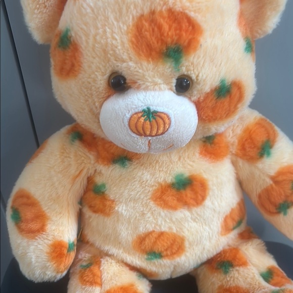 2012 Pumpkin build a bear Teddy Bear retired - Picture 2 of 5